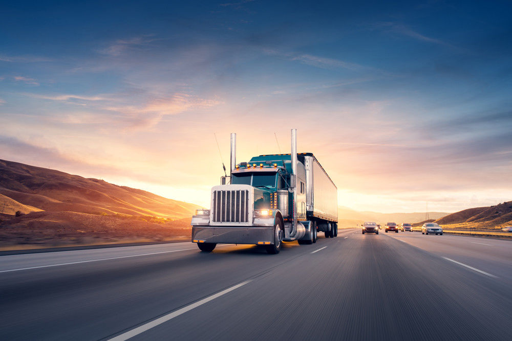 Truck Service Road Freight Logistics Agent From China To USA Canada FBA